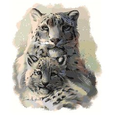 Картина по номерам, "Живопись по номерам", 100 x 125, Z-AB71