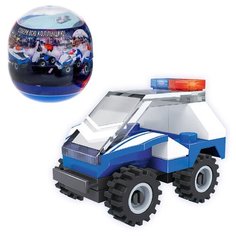 Конструктор -сюрприз в яйце " Патруль ", 4 вида микс Unicon