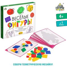 Настольная игра для малышей на логику Веселые фигурки ЛАС ИГРАС