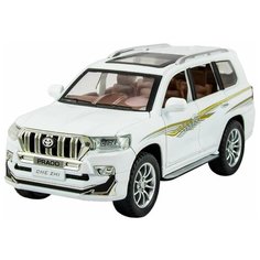 Машинка металлическая инерционная "Toyota Land Cruiser Prado" 1:24 Che Zhi
