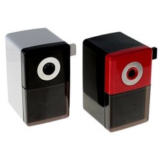 Calligrata Точилка механическая с контейнером "Классика Офис", большая, микс