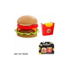 Игровой набор продуктов 800A-17BQ Фастфуд на блист. 2043560 Китай