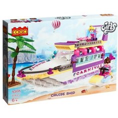 COGO Конструктор «Девчонки: прогулка на катере», 318 деталей