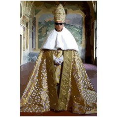 Картина по номерам на холсте Молодой папа - 449 40X60