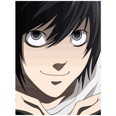 Картина по номерам на холсте Аниме Тетрадь смерти 5506 30x40