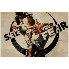 Картина по номерам на холсте QUAKE - 6