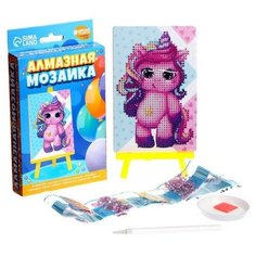 Алмазная мозаика для детей "Единорожка" 10х15 см (1 шт.) Pro Market