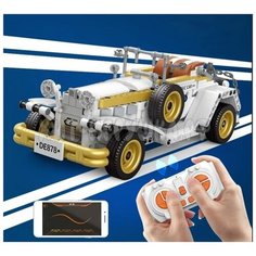 Конструктор Техник Старинная машина с дистанционным управлением 595 деталей Jisi Bricks (Decool)