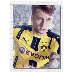 Картина по номерам на холсте игра fifa 17 - 9572 В 30x40