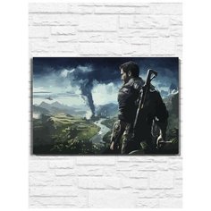Картина по номерам на холсте игра just causу 4 - 9631 Г 30x40