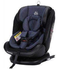Автокресло Luxmom 299, isofix 0-36 кг, 0-12 лет, темно-синий