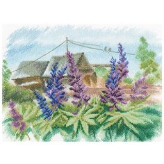 Набор для вышивания РТО арт. М879 В деревне 27х20,5 см RTO
