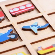 Головоломка. Сортер составной «Транспорт» Лесная мастерская