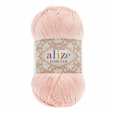 Пряжа ALIZE FOREVER, св. пудра - 382, 100% микрофибра акрил, 5 мотков, 50 г, 300 м.