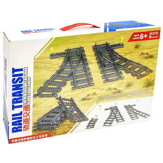 Конструктор/ Город/ Сити/ Большие рельсы/ QL0315 Планета конструкторов