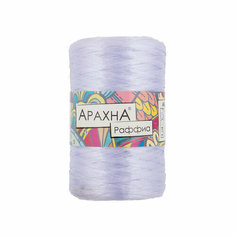 Пряжа ARACHNA "Raffia" 100% полипропилен 5 шт х 50 г 200 м (32 бл. сиреневый)