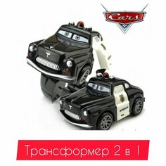Фигурка Шериф из м/ф Тачки / Робот трансформер Нет бренда