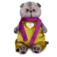 Мягкая игрушка "Басик в бархатном комбинезоне", 25 см Ks25-209 9239855 Basik&Co