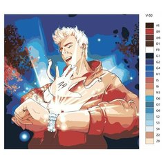 Картина по номерам V-50 "Влад А4" 70х70 Brushes Paints