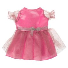 Карапуз Платье для кукол 40-42 см OTF-2205D-RU розовый