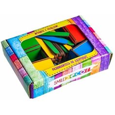 Игровой набор "Цветные стаканчики", настольные развивающие игры для детей сортер Smile Decor