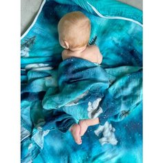 Одеяло муслиновое 4 слоя для новорожденных и детей до 3 лет Polar Bears Adam Stork
