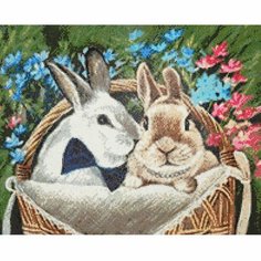 Cr 540107 Алмазная мозаика Сладкая парочка Мария Сергеева,50*40 см, Cristyle