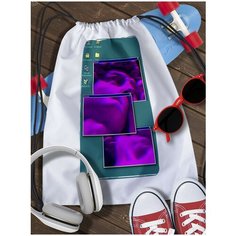 Мешок для сменной обуви vaporwave - 7768 Brut Boxers