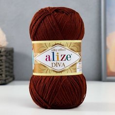 Пряжа "Diva" 100% микрофибра 350м/100гр (690) Alize