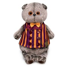 Мягкая игрушка "Басик" в полосатом жилете,25 см, Ks25-221 9492517 Basik&Co
