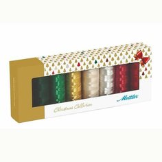 Нитки для вышивания Poly Sheen, 8 катушек, 1 набор Amann Group Mettler