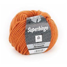 Пряжа Super Bingo Lana Grossa - 1 моток (55 м, 50 гр), цвет 079