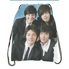 Сумка-мешок для обуви Мальчики краше цветов, Boys Over Flowers №1 Migom