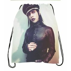 Сумка-мешок для обуви Marilyn Manson, Мэрилин Мэнсон №9 Migom