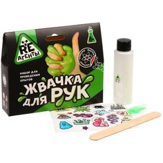 Научно-познавательный набор «Жвачка для рук», зелёный ВОЛШЕБНЫЙ МИР