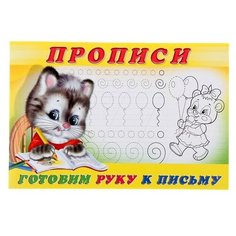 Раскраска-пропись «Готовим руку к письму» Flamingo