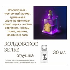 Колдовское зелье, отдушка для свечей и мыла (30 мл) Candle M