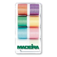 Набор металлизированных ниток Metallic Opal 8×200 м Madeira