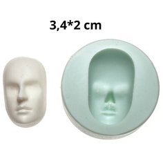 Молд для рукоделия 690 кукольное лицо Hobby Page