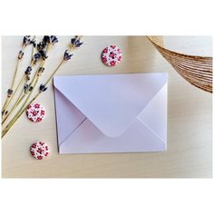 Мини конверты бумажные Белые, 7 штук 10,5х7.5 см/Конверт для денег/ Нет бренда