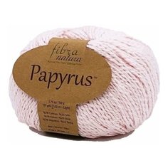 Пряжа Fibra Natura Papyrus Фибра Натура Папирус, 77% хлопок, 23% шелк, 50 г, 120 м, 1 моток.