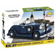 Cobi. Конструктор арт.2262 "Кабриолет Хорьх Horch 830 BK" 243 дет. Нескучные игры