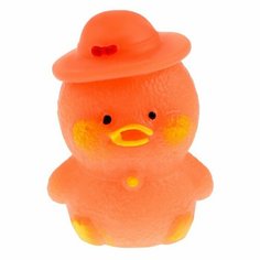 Мялка «Уточка» с пастой, цвета микс No Brand