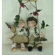 Куклы фарфоровые "Карл и Клара" Polly Dolls