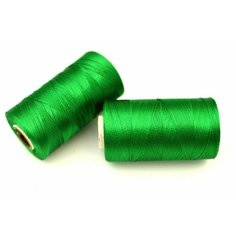 Нитки Doli для кистей и вышивки, цвет 0160 зеленый, 100% вискоза, 500м, 1шт