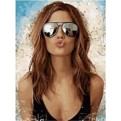 Картина по номерам Красотка 40х50 см АртТойс