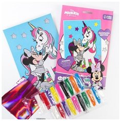 Набор для творчества, фреска "Минни Маус и единорог" Disney
