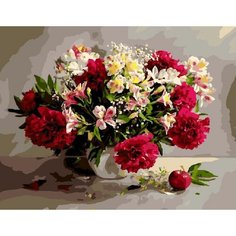 Картина по номерам Красочный букет 40х50 см АртТойс