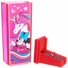 Точилка пластиковая прямоугольная, Минни Маус Disney