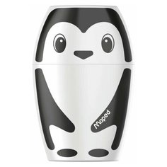 Точилка MAPED "Shakky" с контейнером пластиковая корпус ассорти, 25 шт